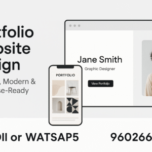 Portfolio Website Design | Personal, Modern & Showcase-Rea